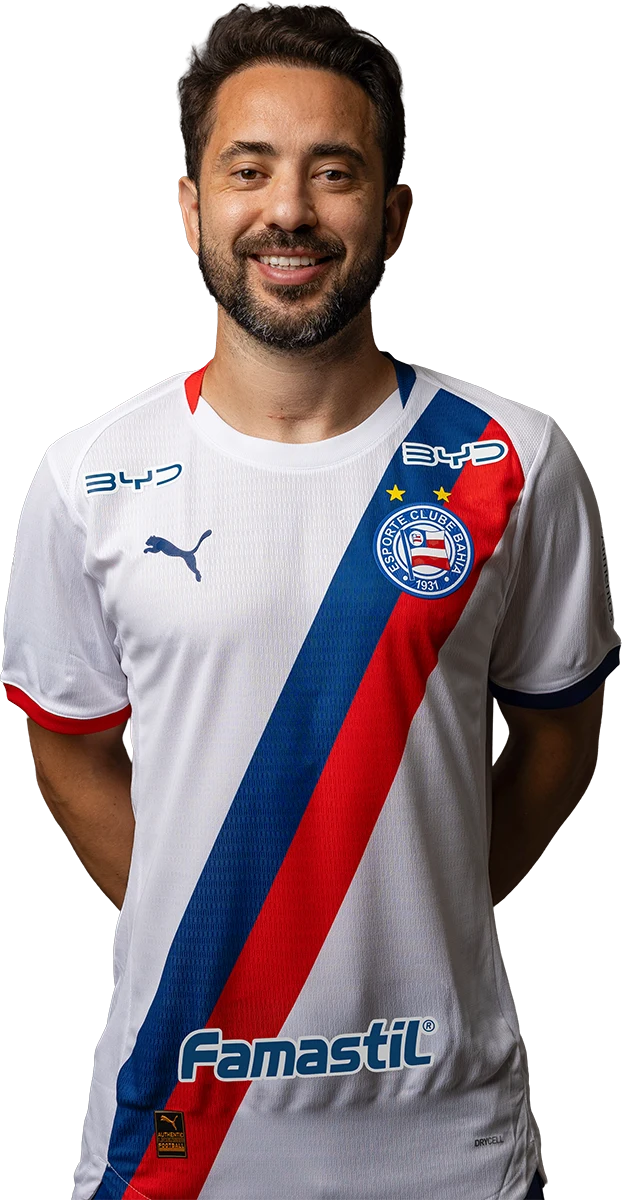 Everton Ribeiro com a camisa do Bahia