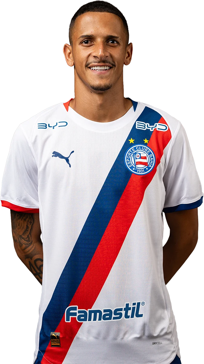 Luciano Juba com a camisa do Bahia